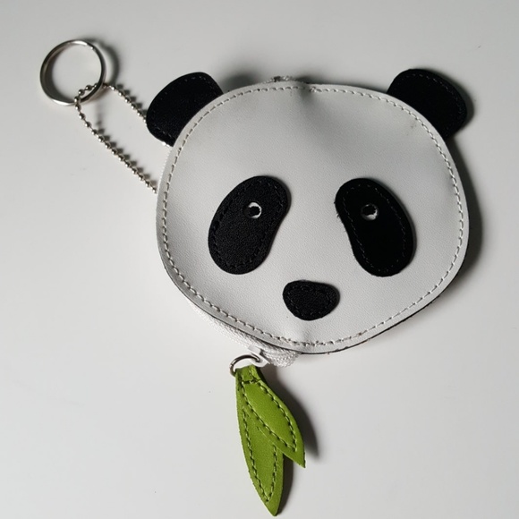 Rolfs Handbags - Vintage 90's Rolf's Leather Panda Bear Coin Bag